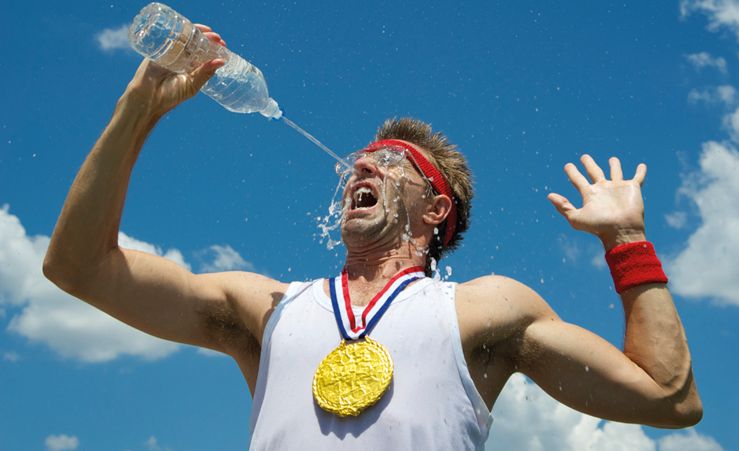 Hardlopen met warm weer