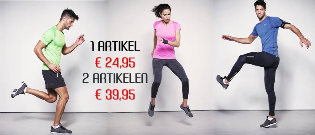 2 Shirt/Singlets voor € 39,95