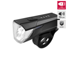 LYNX Koplamp USB High Power Max 70 Lux