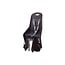 Polisport Kinderzitje achter Polisport Bubbly Maxi+ - met een MIK HD compatible dragerbevestiging - zwart / donkergrijs