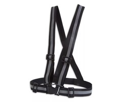 LYNX Reflectie harnas Zwart