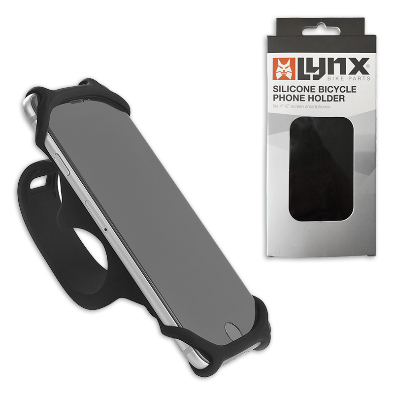 LYNX Lynx Siliconen telefoonhouder - Voor alle gangbare smartphones