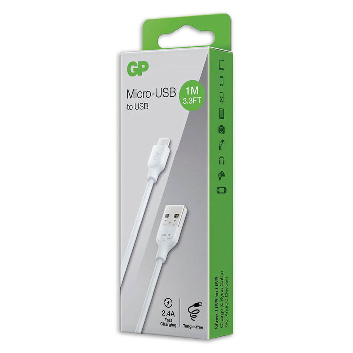 GP GP Micro USB data- en laadkabel 1 m