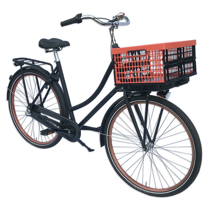 PLATES 4 BIKES Plates4bikes Vouwkrat - Met multiplaat - Voor- en achterdrager