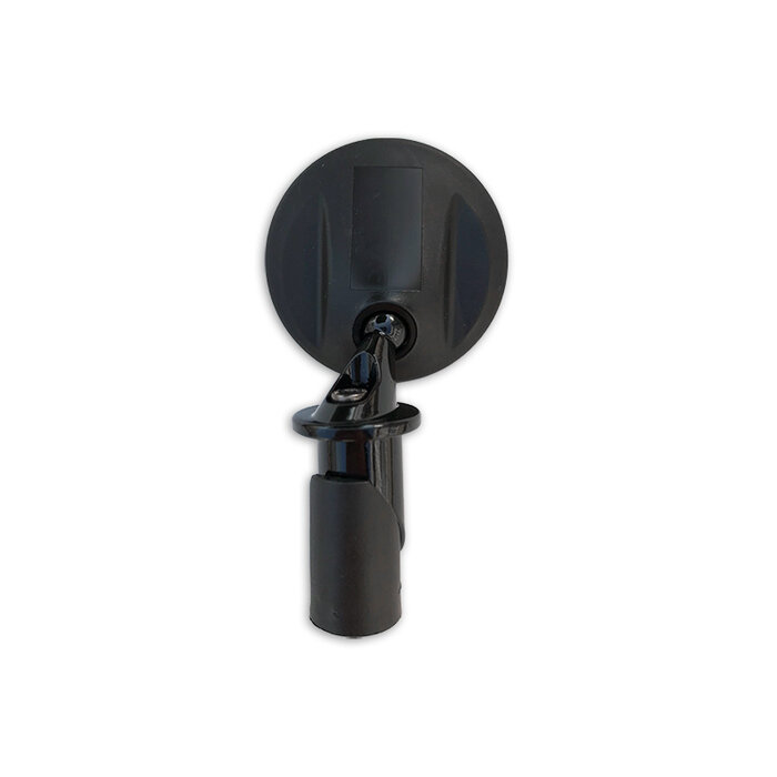 LYNX Lynx Fietsspiegel - Ø47mm - Bevestiging: stuuruiteinde - 360° Draaibaar