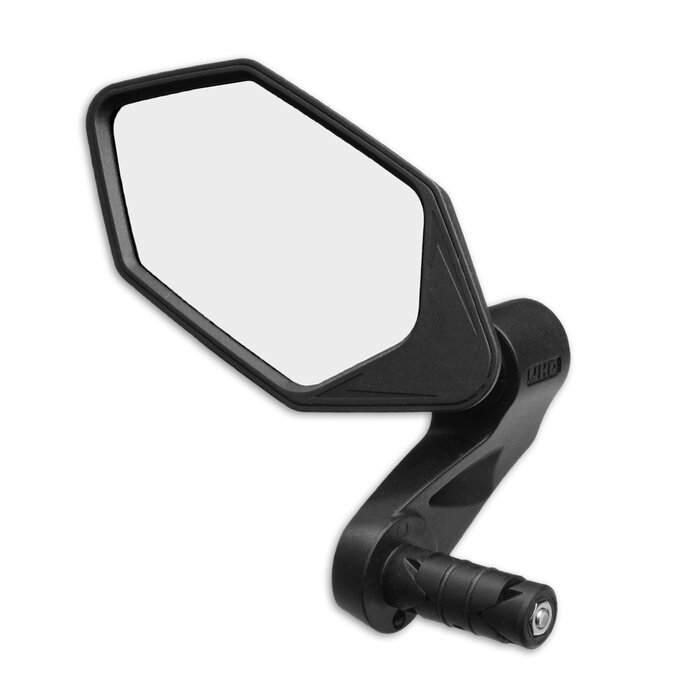 LYNX Lynx Fietsspiegel - Links - Zwart - 100x55mm