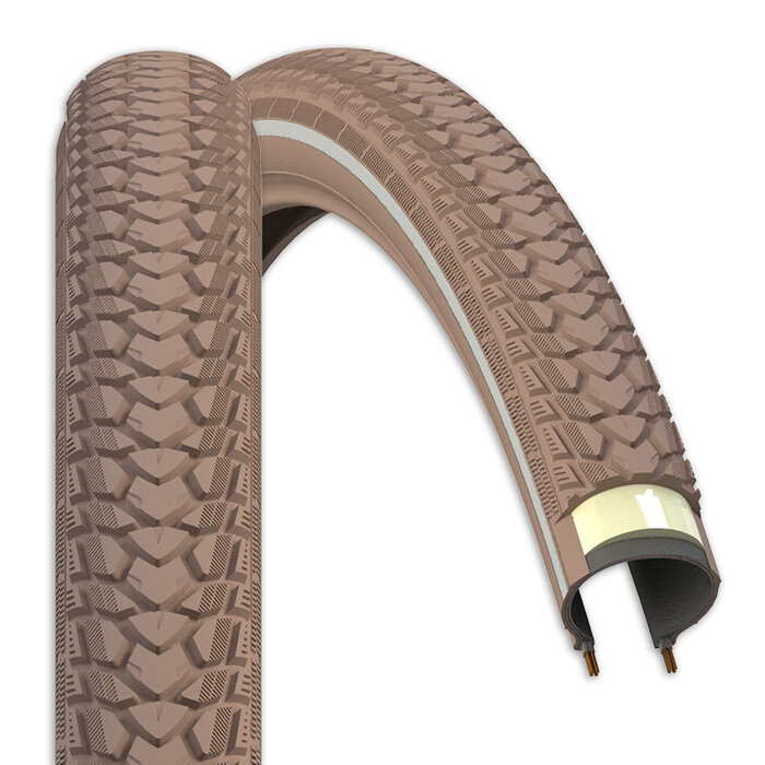 REXWAY Rexway Fiets Buitenband Shopper - 28 Inch - Bruin