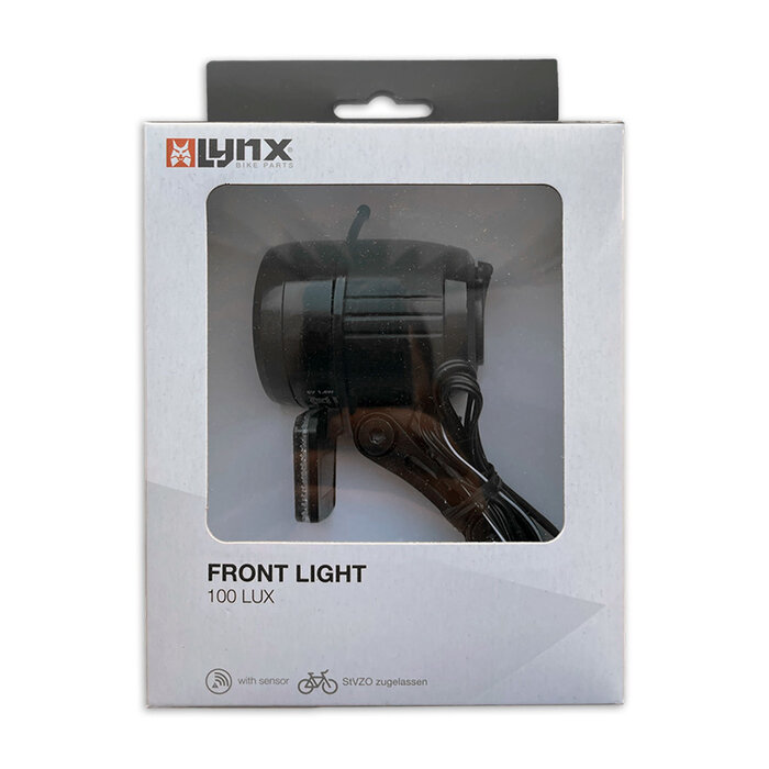 LYNX Lynx Koplamp - Dynamo - Max+ Sensor - 100 Lux