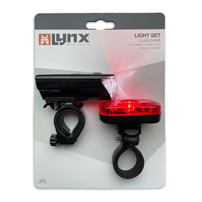 LYNX Lynx - Verlichtingsset - Basic - 3Lux - Incl batterijen
