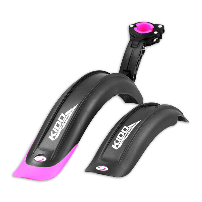 SIMPLA Simpla Spatbordenset - KIDO 16 - PRO 16 - 18 Inch - Zwart/paars