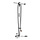 Hogedruk voetpomp Icetoolz 240A652 'Extreme' 260PSI / 18.0 bar - wit