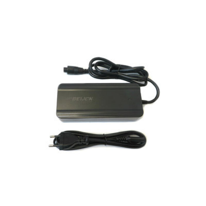 Van Beijck Acculader 5-pins 11mm ronde laadplug -36 Volt / 2Ah - o.a. Sparta