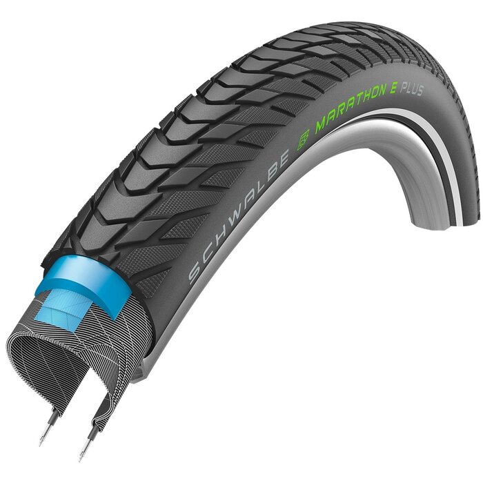 Schwalbe Buitenband Schwalbe Marathon E-Plus Performance Line 28 x 1.40" / 37-622 mm - zwart met reflectie