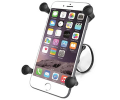 Universele X-grip montageset voor large smartphone RAM Mounts EZ-OF/OFF met tie-rip bevestiging