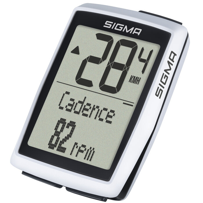 Sigma Fietscomputer Sigma BC 12.0 WL STS CAD met hoogtemeting en trapfrequentiesensor