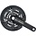 Shimano Crankstel - 9 speed - Alivio - T4010 Octalink - 175/44x32x22T - Zwart
