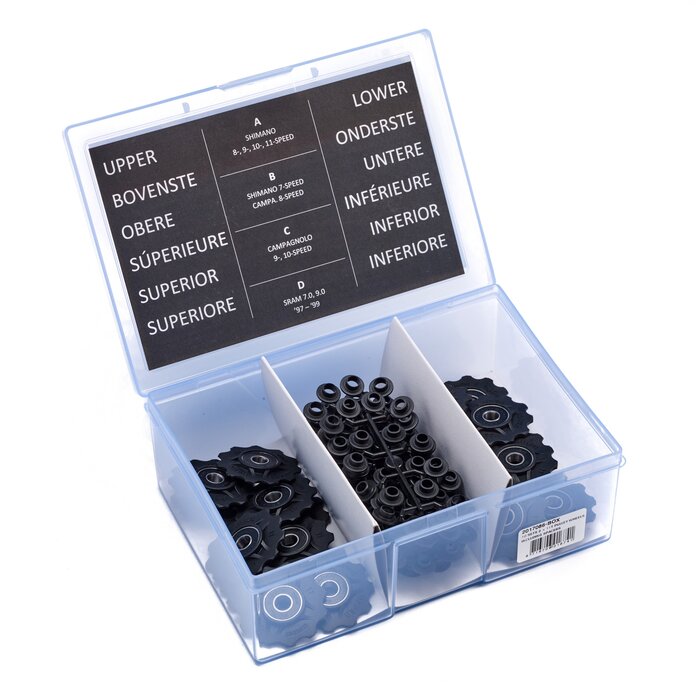 Elvedes Derailleurwieltjes Elvedes 2x11 tands met standaard afgedichte lagers (10 sets)