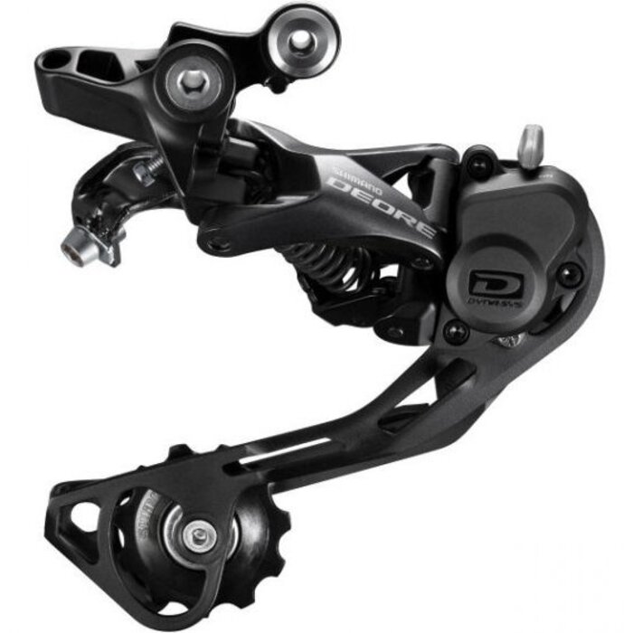 Achterderailleur 10 speed Shimano Deore RD M6000 SGS Direct Mount Shadow zwart Artsloten