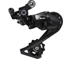 Shimano Achterderailleur 11-speed Shimano 105 RD-7000 met middellange kooi - directe montage - zwart