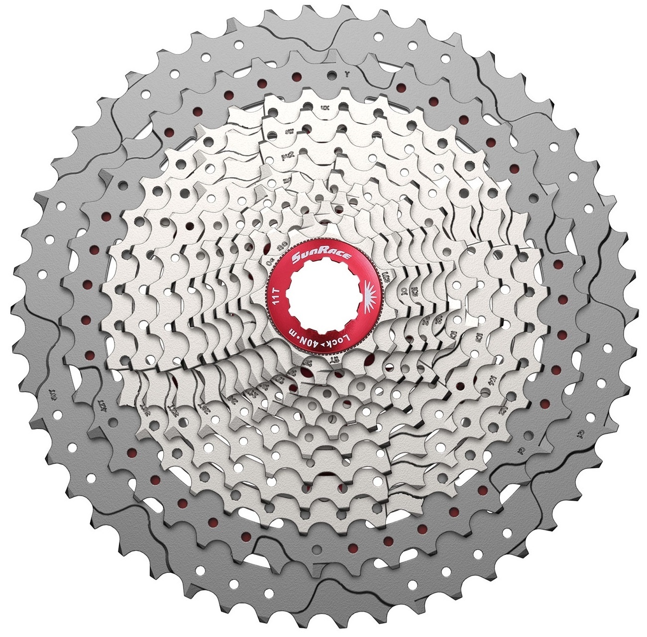 Sunrace Cassette Sunrace CSMZ90 12 speed 11-50T - metallic met rode spider