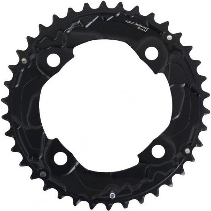 Shimano Kettingblad 38T Shimano Deore FC-M617 - zwart