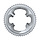 Kettingblad 52T Shimano 105 FC-R7000 - zilver