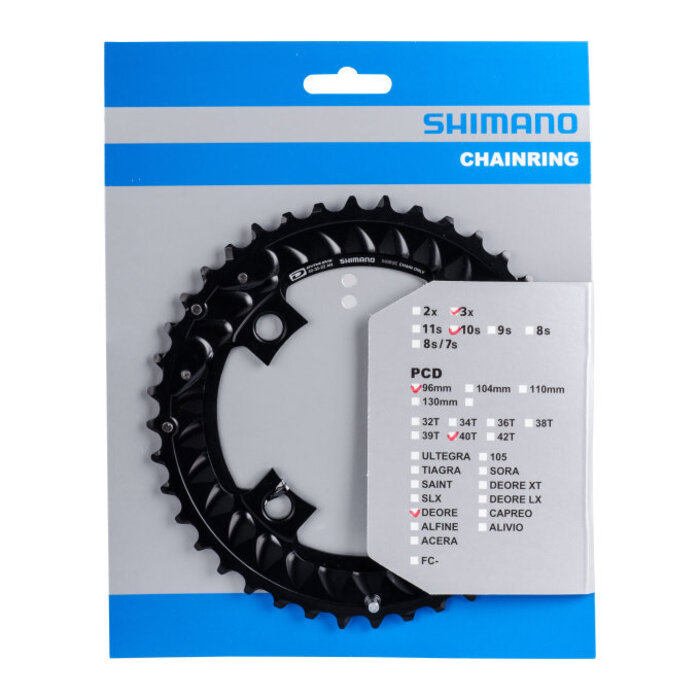 Shimano Kettingblad 40T Shimano Deore FC-M6000 3x10 speed