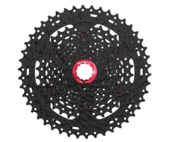 Sunrace Cassette 10 speed Sunrace CSMX3 11-46T - zwart/rood