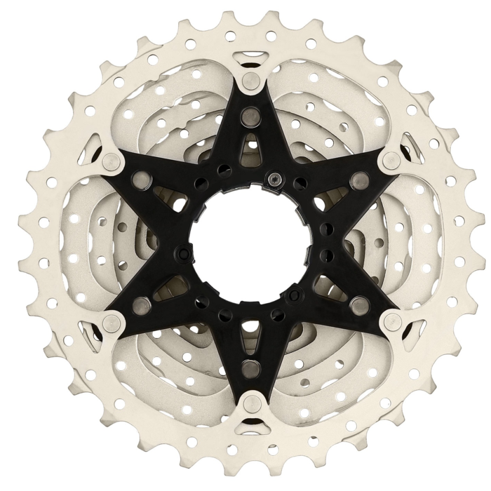 Sunrace Cassette 11 speed Sunrace CSRS3 11-32T - metallic met zwarte spider