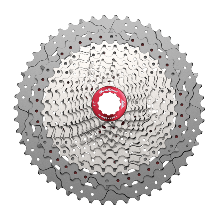 Sunrace Cassette 11 speed Sunrace CSMX80 11-51T - zilver