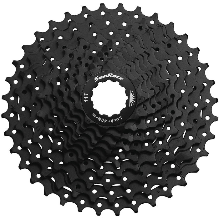 Sunrace Cassette Sunrace CSMS1 10 speed - 11-36 tands - zwart