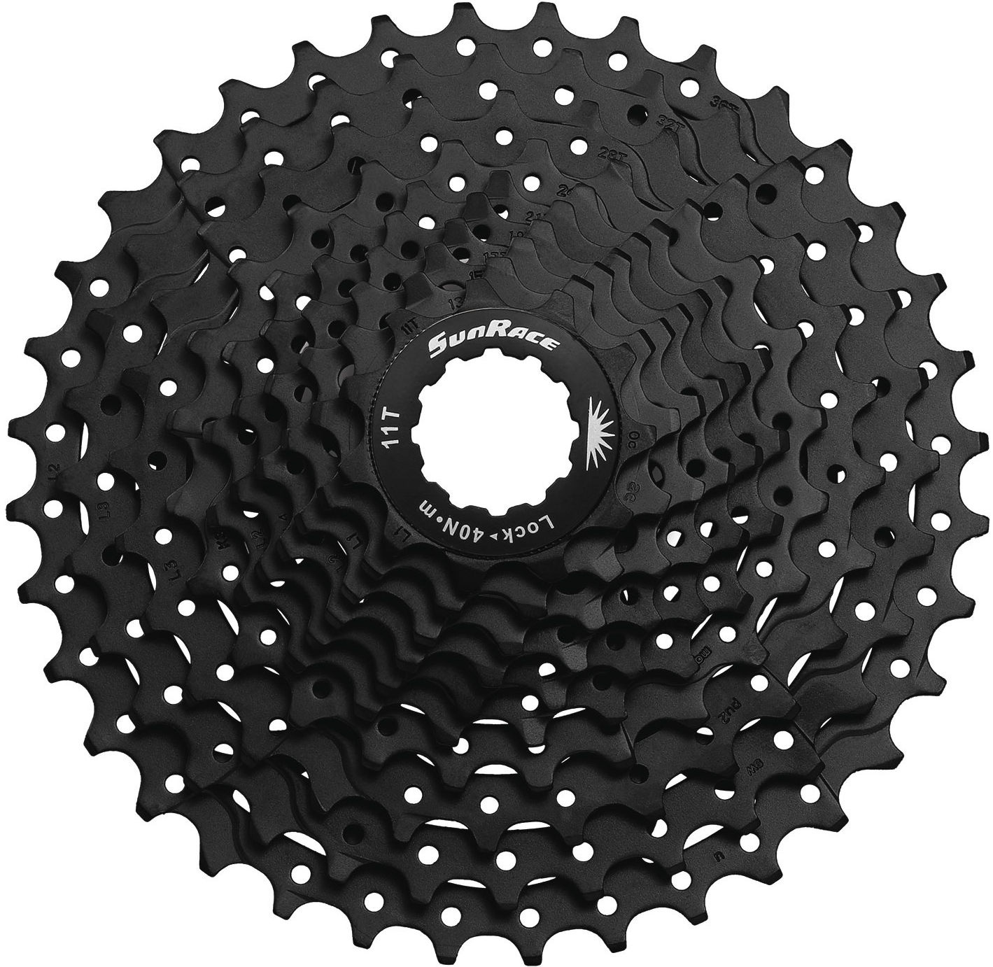 Sunrace Cassette Sunrace CSMS1 10 speed - 11-36 tands - zwart