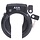 Ringslot Axa Defender met Bosch 2 tube cilinder  - glanzend zwart (werkplaatsverpakking)