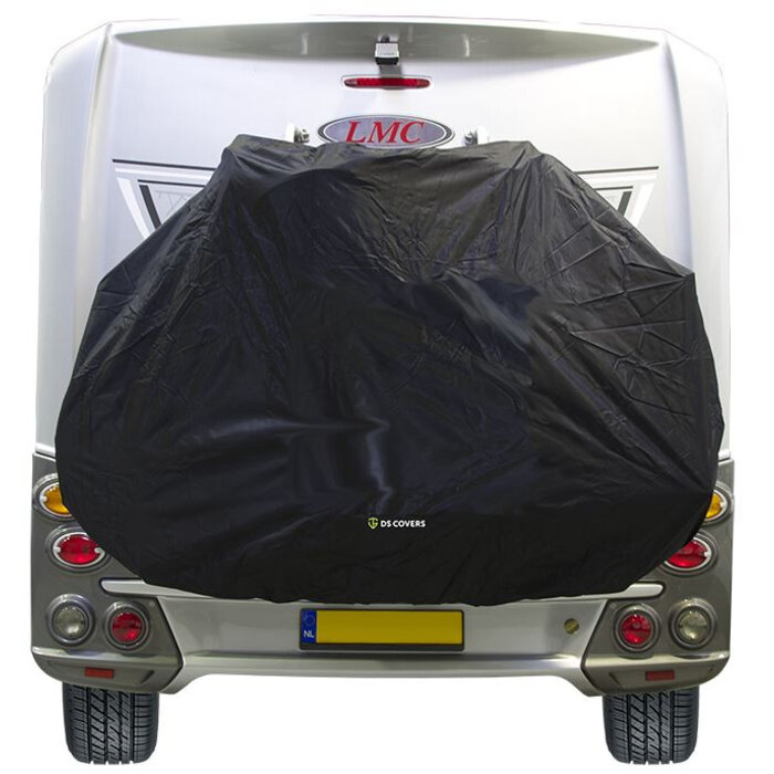 DS Covers Fietsdragerhoes DS Covers STAR met gevarenbordhouder - zwart