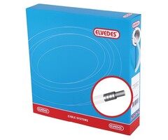 Elvedes Rem buitenkabel Elvedes met voering 30 meter / Ø5,0mm - wit (30 meter in doos)