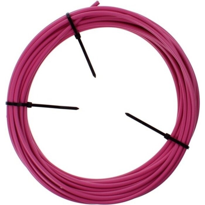 Schakel buitenkabel Elvedes met voering 30 meter / Ø4,2mm - roze (30 meter in doos)
