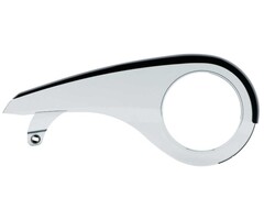 AXA AXA Kettingscherm Scope 2 voor 46-48 tands tandwielen - lichtgrijs met zwarte rand (winkelverpakking)