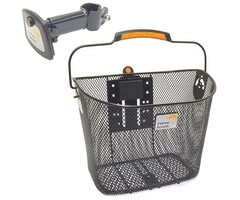 Newlooxs Fietsmand New Looxs Toscane Smartlock 19 liter 34 x 25 x 25 cm - titanium