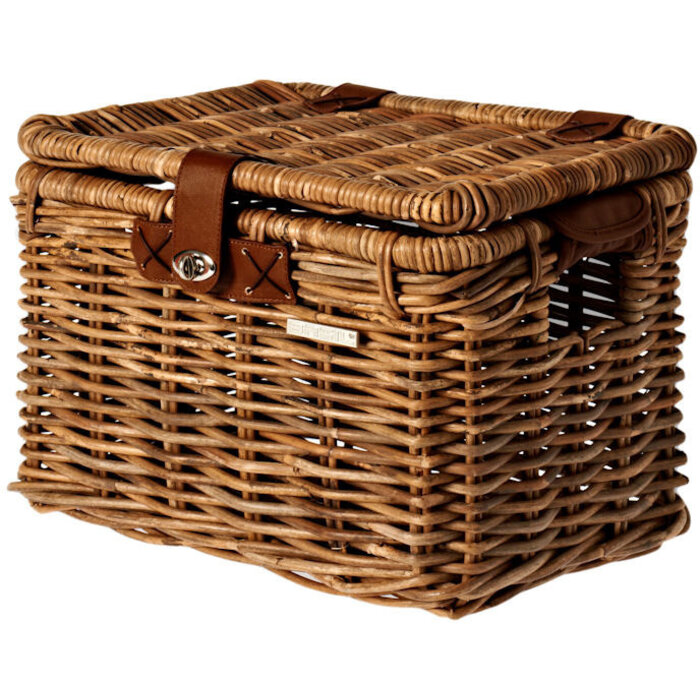 Rotan fietsmand Basil Denton L 49 x 35 x 30 cm - nature brown