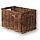 Rotan fietsmand Basil Dorset Medium 27 x 39 x 21 cm - nature brown