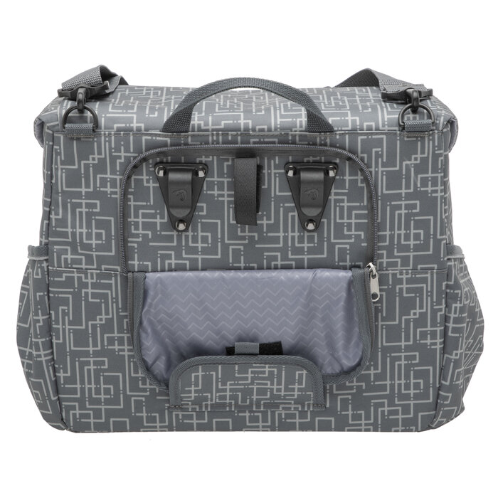 Newlooxs Enkele fietstas New Looxs Mondi Joy Single 18,5 liter 36 x 16 x 32 cm - ivy grey