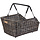 Fietsmand Basil Cento Rattan Look MIK 46 x 34 x 26 cm - nature brown