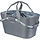 Basil Fietsmand - Achter - 2Day Carry All - MIK - 22L - 50x28x26cm - Grijs