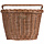 Fietsmand Basil Bremen Wicker KF 39 x 29 x 29 cm - naturel