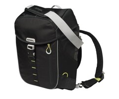 Basil Fietsschoudertas Basil Miles Daypack 16 liter 33 x 17 x 41 cm zwart/lime-