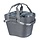 Fietsmand Basil 2day Carry All 15 liter 28 x 37 x 25 cm - grijs