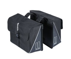 Basil Dubbele fietstas Basil Forte 35 liter 41 x 15 x 34 cm - zwart