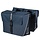 Dubbele fietstas Basil Forte 35 liter 41 x 15 x 34 cm - marineblauw / zwart