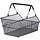 Fietsmand Basil Cento Multi System 45 x 33 x 24 cm - zwart