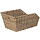 Basil Fietsmand - Cento - Rattan Look - 47x34x22cm - Bruin